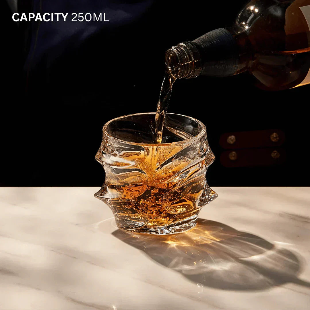 Carafe en cristal japonais Storm