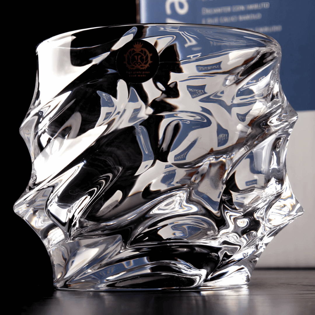 Service de verres et carafe en cristal japonais Storm