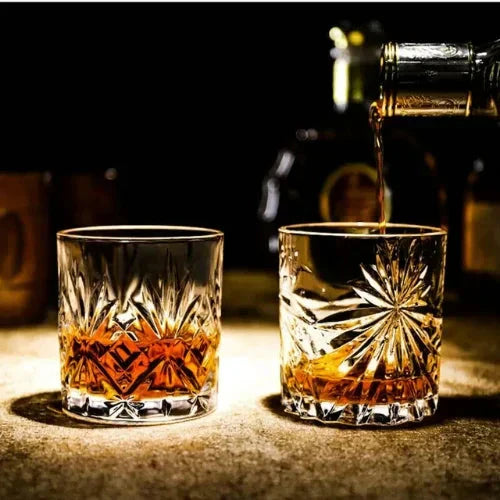Lot de 3 verres à whisky premium