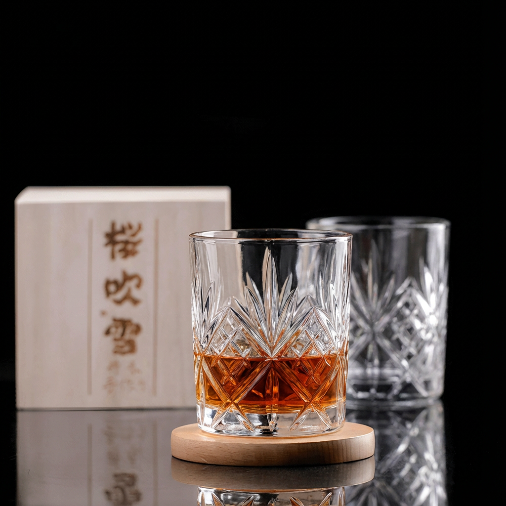 Kairo Verre en Cristal Japonais