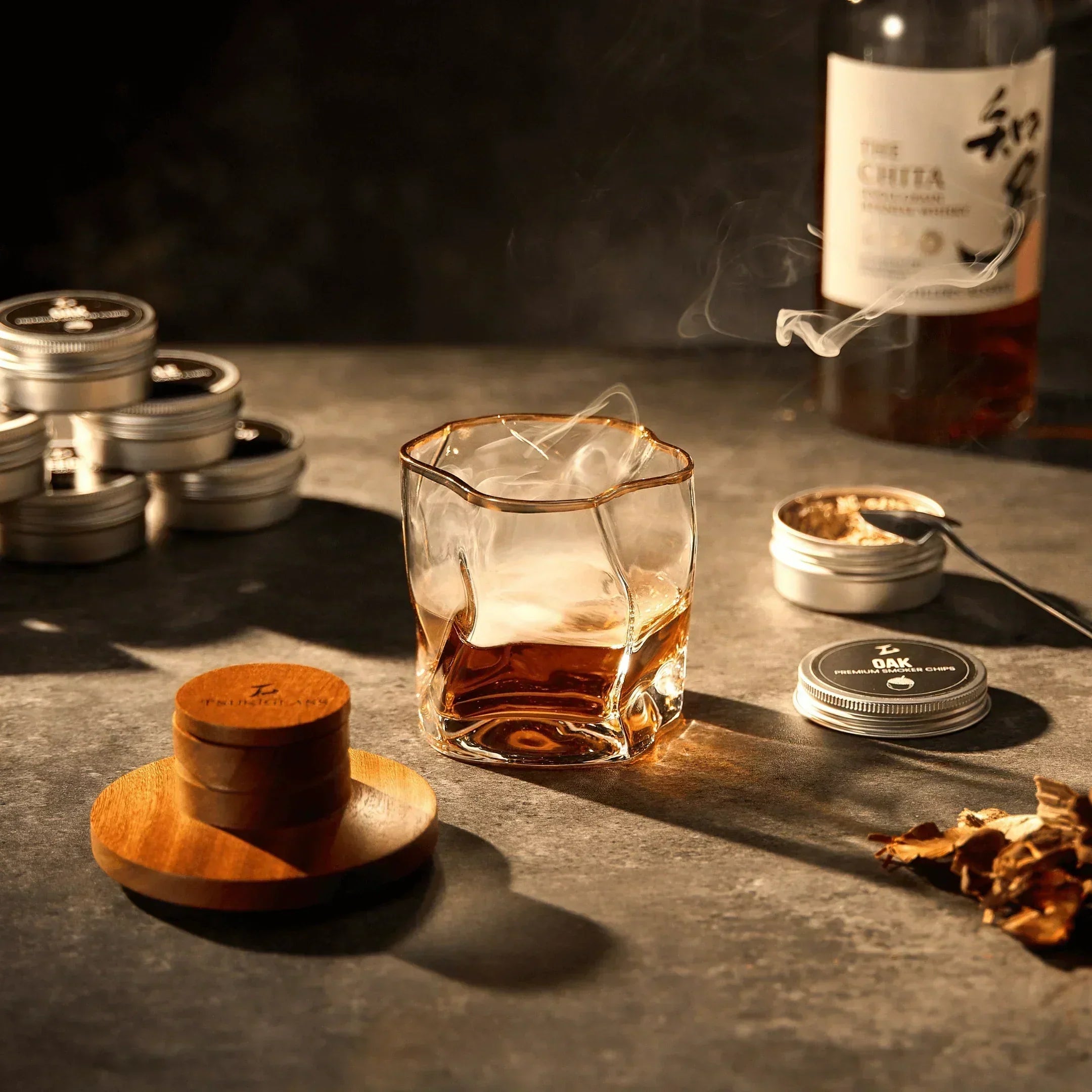 Kit de Fumage Tsuki pour Cocktails