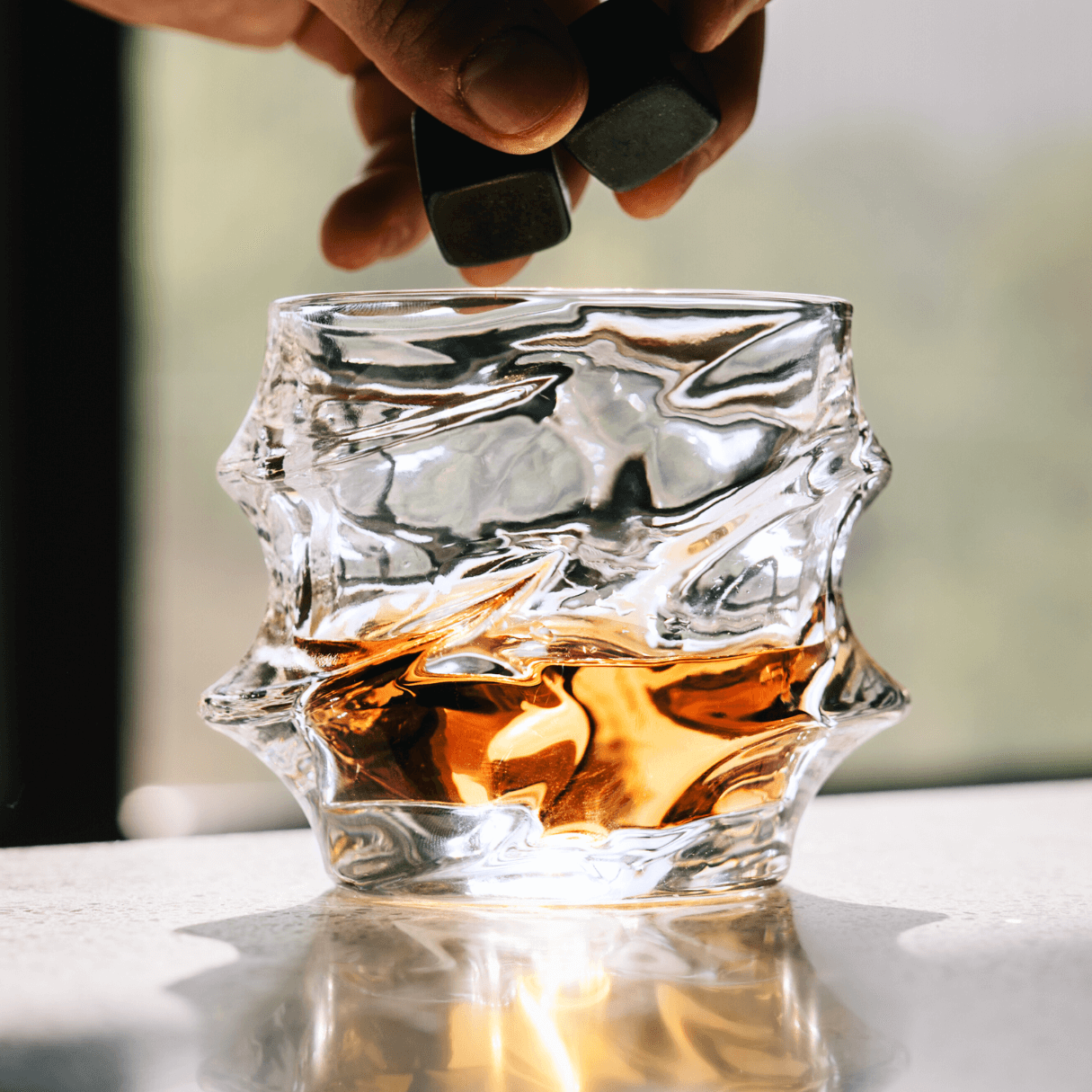 Storm – Set de verres japonais en cristal