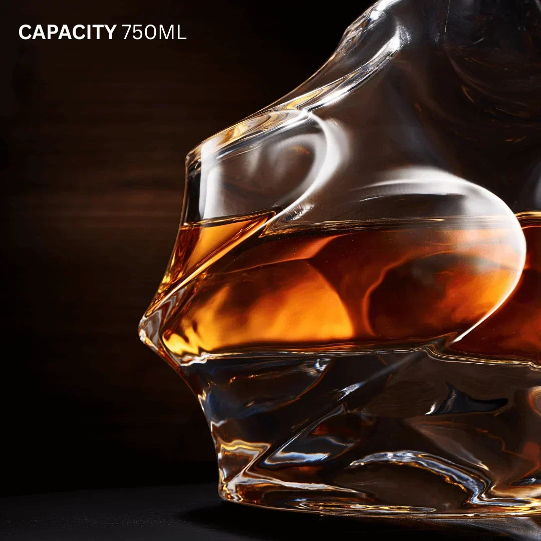 Carafe en cristal japonais Storm