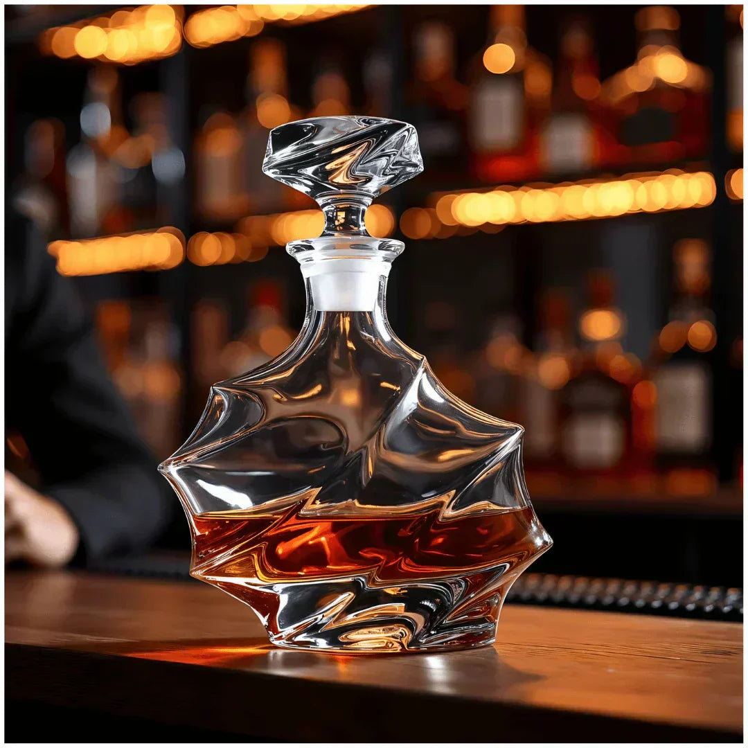 Carafe en cristal japonais Storm